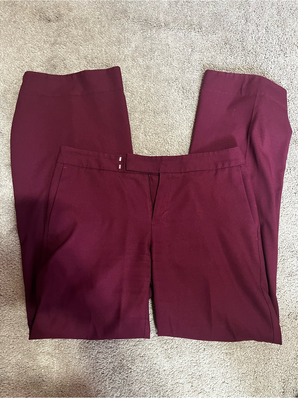 Banana republic size 2 plum boot cut dress pants with pockets